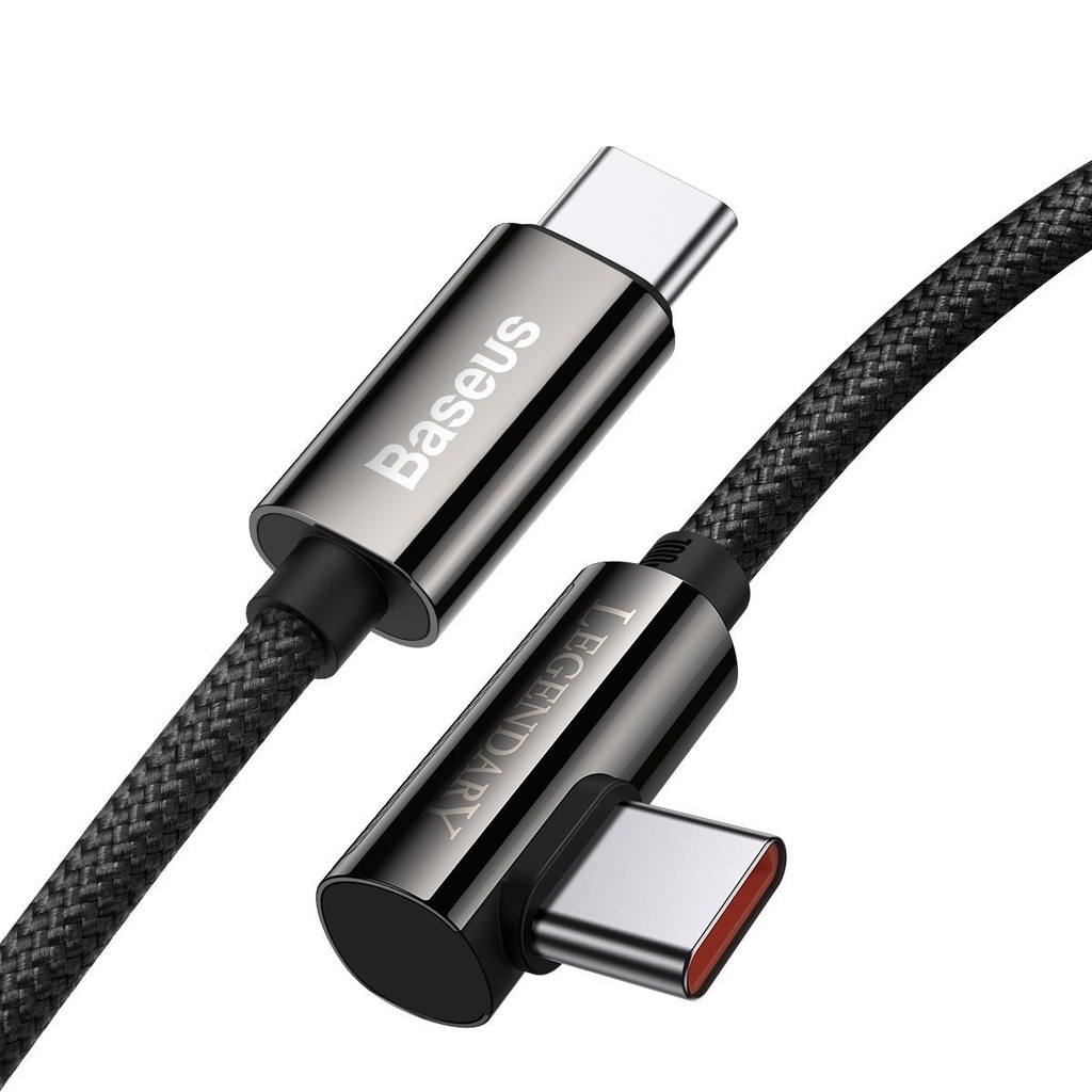 Kabel USB-C na USB-C Baseus Legend Series, PD, 100W, 2m (crni)