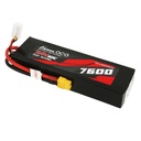 Gens Ace 7600mAh 7.4V 60C 2S2P XT60 materijal kućišta baterije