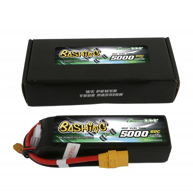 Gens Ace Bashing 5000mAh 14.8V 60C LiPo baterija