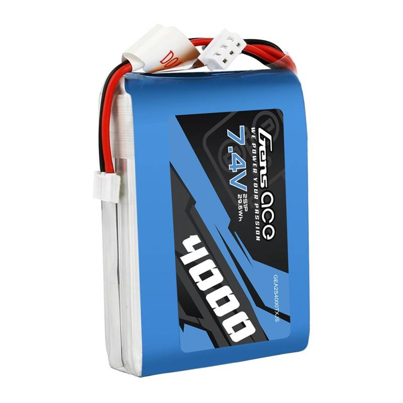 Gens Ace 4000mAh 7.4V 1C LiPo baterija