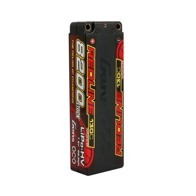 Gens Ace Redline 8200mAh 7.6V 130C 2S1P HardCase HV baterija