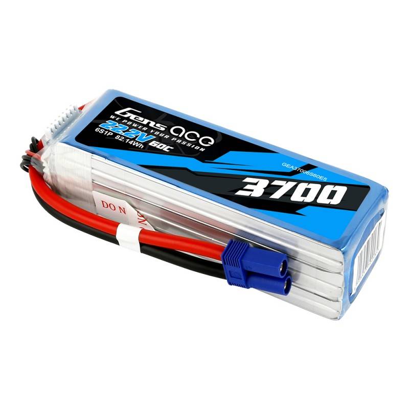 Baterija Gens Ace 3700mAh 22.2V 60C 6S1P