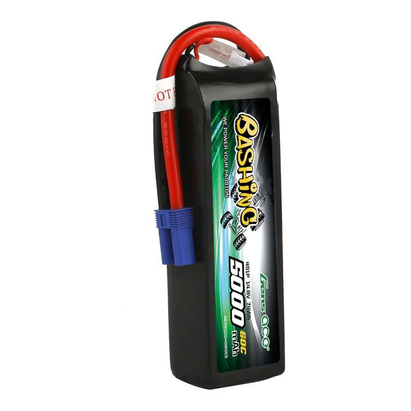 Gens Ace Bashing 5000 mAh 14,8 V 4S1P 60C EC5 LiPo baterija