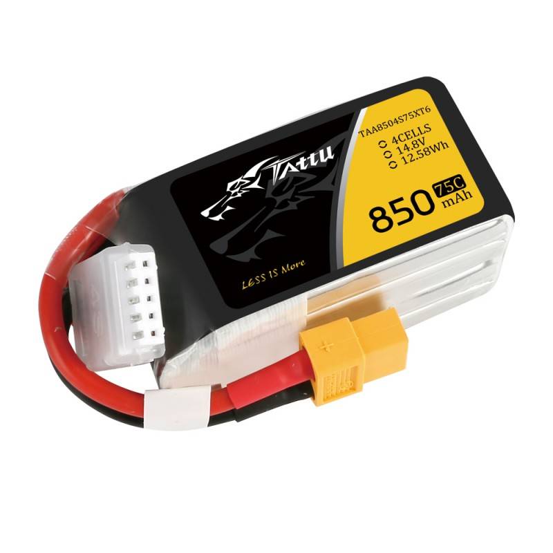 Baterija Tattu 850mAh 14.8V 75C 4S1P XT60