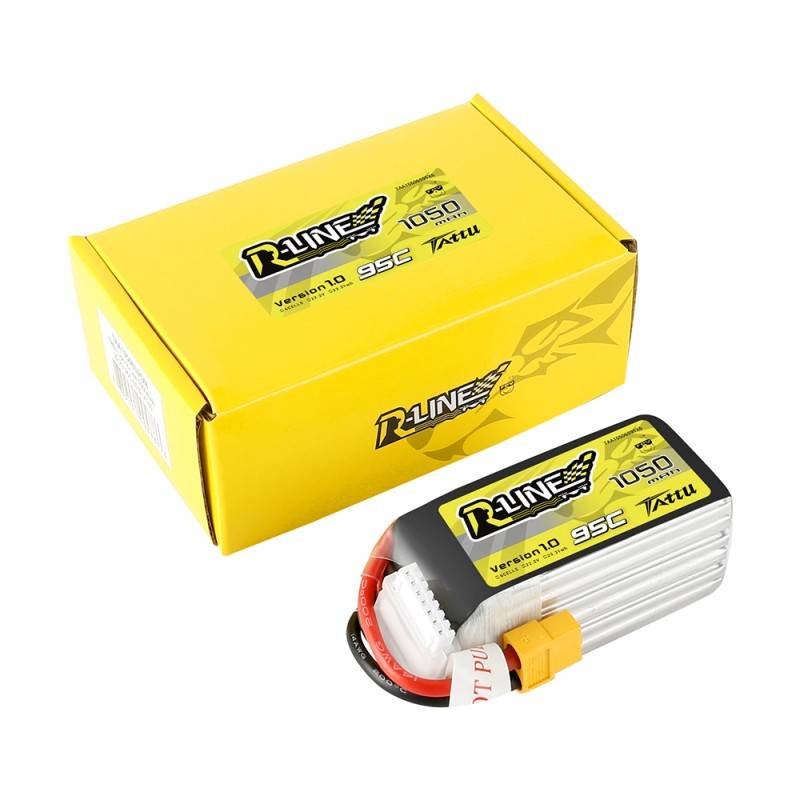 Baterija Tattu R-Line 1050mAh 22.2V 95C 6S1P XT60