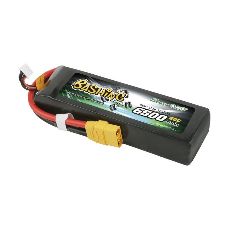 Baterija Gens Ace 6500mAh 11.1V 60C 3S1P XT90