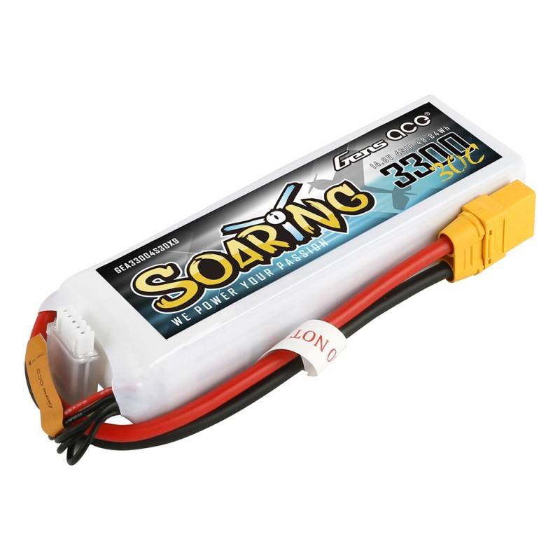 Baterija Gens Ace Soaring 3300 mAh 14,8 V 30C 4S1P XT90