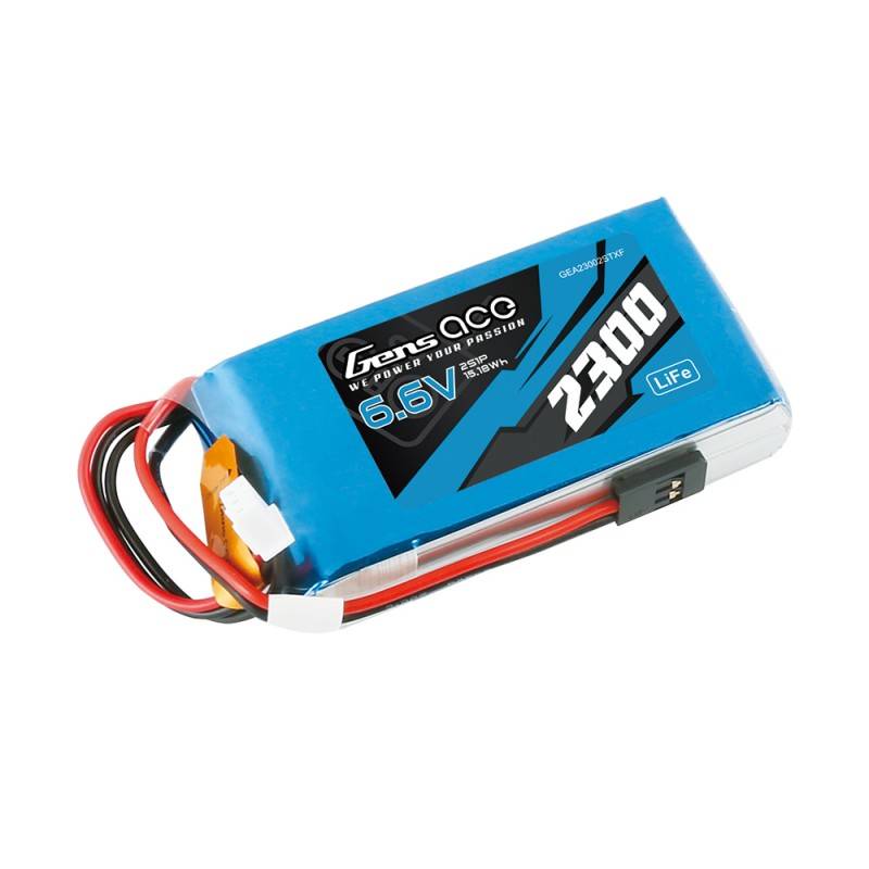 Gens Ace 2300mAh 6.6V 2S1P Li-Fe baterija