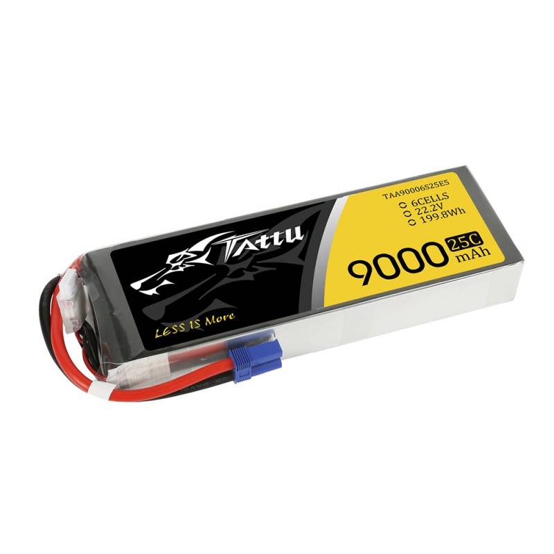 Baterija Tattu 9000mAh 22,2V 25C 6S1P