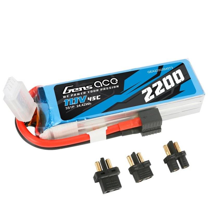 Baterija Gens Ace Soaring 2200mAh 11.1V 45C 3S1P