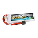 Baterija Gens Ace Soaring 2200mAh 7.4V 30C 2S1P EC3/XT60/T-utikač