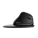 Bežični ergonomski miš Delux M618XSD BT+2.4G RGB