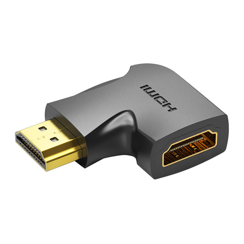 HDMI 90 stupnjeva adapter Vention 4K 60Hz, AIOB0 (crni)