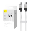 Kabel USB-C na USB-C Baseus CoolPlay, 100W, 1m (bijeli)