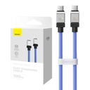 Kabel USB-C do USB-C Baseus CoolPlay 100W 1m (plavi)