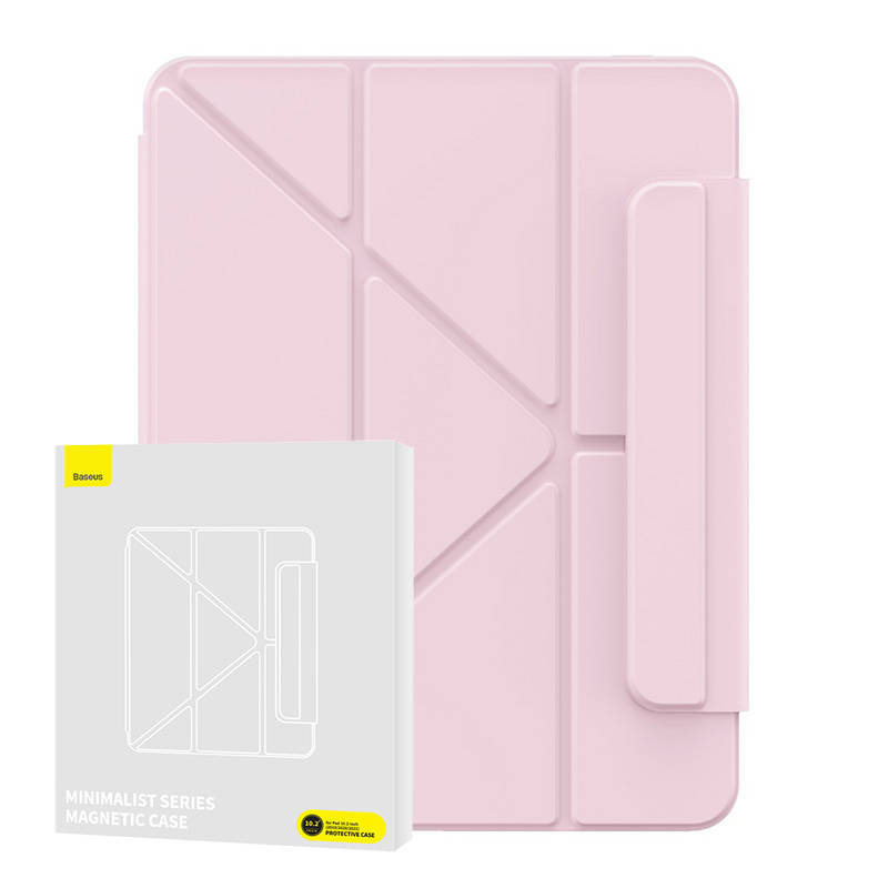 Magnetna torbica Baseus Minimalist za Pad 10.2″ (2019/2020/2021) (baby pink)