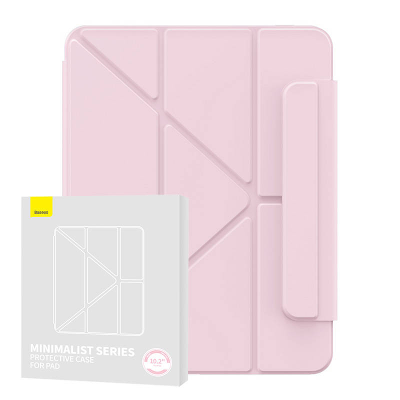 Magnetna torbica Baseus Minimalist za Pad 10.2″ (2019/2020/2021) (baby pink)