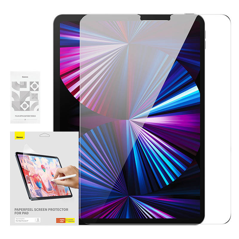 Baseus Paperfeel film za Pad Pro (2018/2020/2021/2022) 12.9″, prozirni