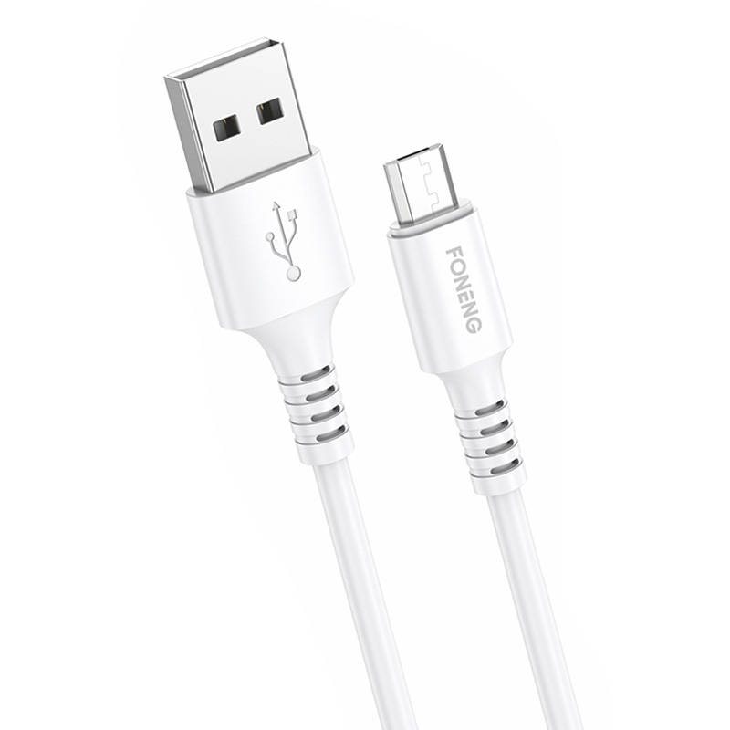 Kabel USB na Micro USB Foneng, X85 3A Quick Charge, 1m (bijeli)