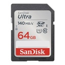 Memorijska kartica SANDISK ULTRA SDXC 64GB 140MB/s UHS-I Class 10 (SDSDUNB-064G-GN6IN)