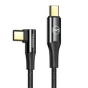 Kabel USB-C na USB-C Mcdodo CA-8321 100W 90 stupnjeva 1.2m (crni)