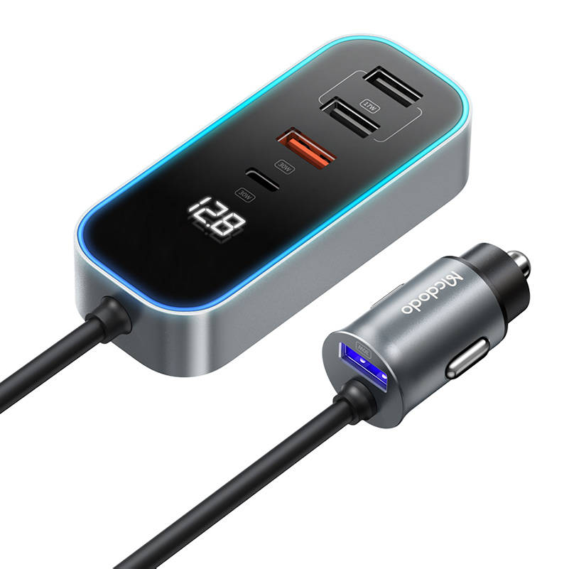 Auto punjač Mcdodo CC-1900 107W 4USB+1USB-C