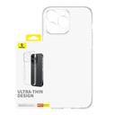 Telefonska maska ​​za iPhone 15 Pro Baseus OS-Lucent Series (prozirna) (paket od 5 komada)