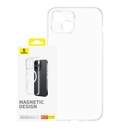 Magnetna telefonska maska ​​za iPhone 15 Baseus OS-Lucent Series (prozirna)