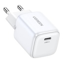 Punjač UGREEN 15324 Nexode mini, USB-C, PD3.0, QC4.0, GaN, 20W (bijeli)