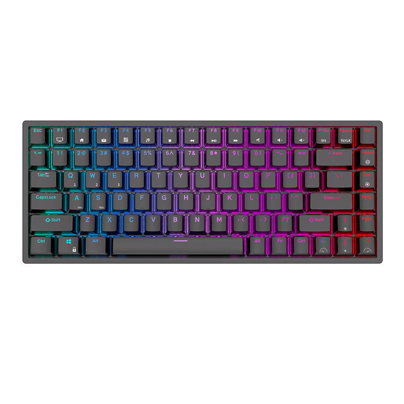 Mehanička tipkovnica Royal Kludge RK84 RGB, Brown switch (crna)