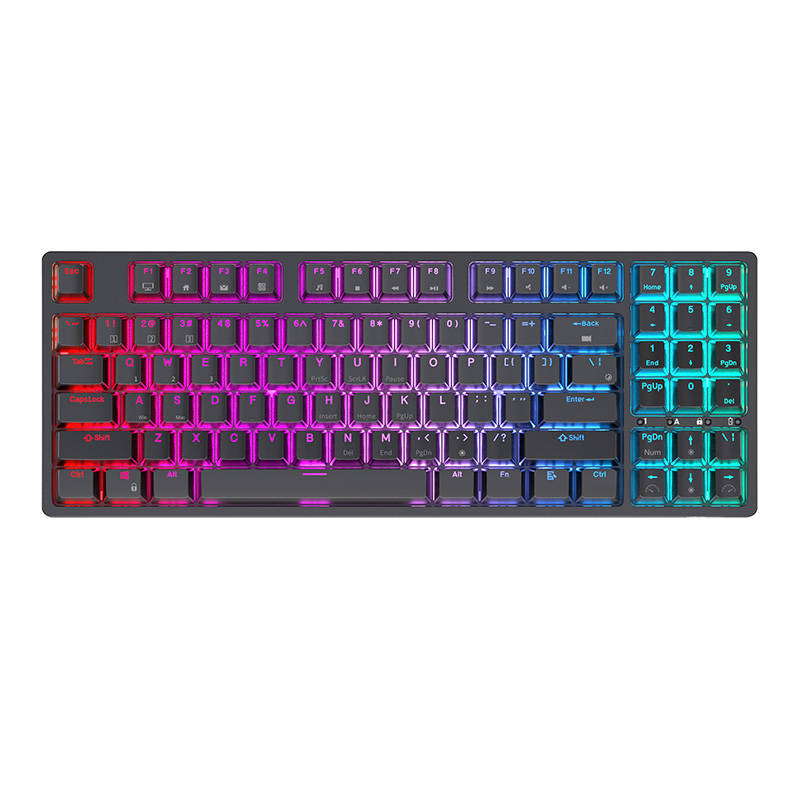 Mehanička tipkovnica Royal Kludge RK92 RGB, Brown switch (crna)