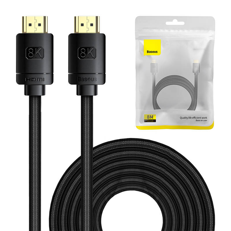 HDMI kabel Baseus , 8K@60Hz, 8m (crni)