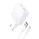 Punjač Foneng EU35 USB-A + Micro USB 2.4A