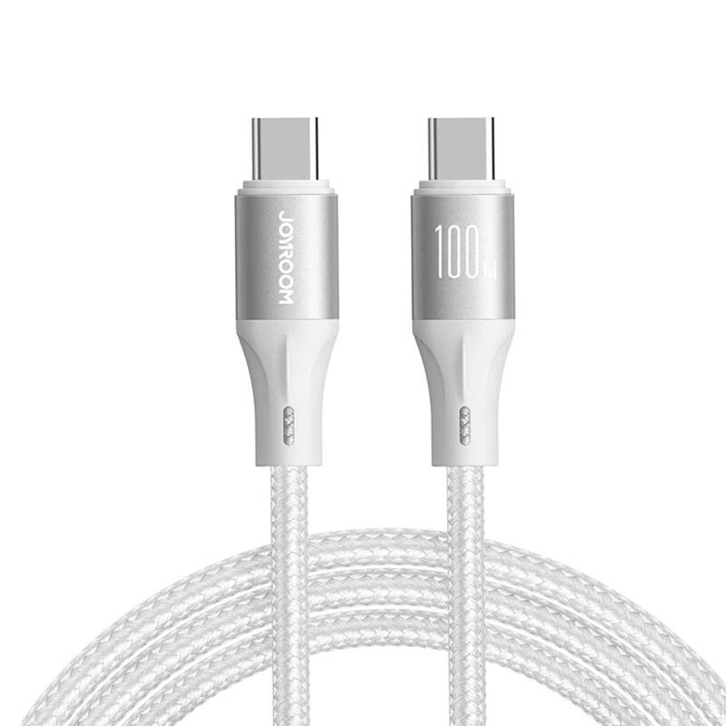 Kabel Joyroom Light-Speed ​​USB-C na USB-C SA25-CC5 , 100 W , 1,2 m (bijeli)