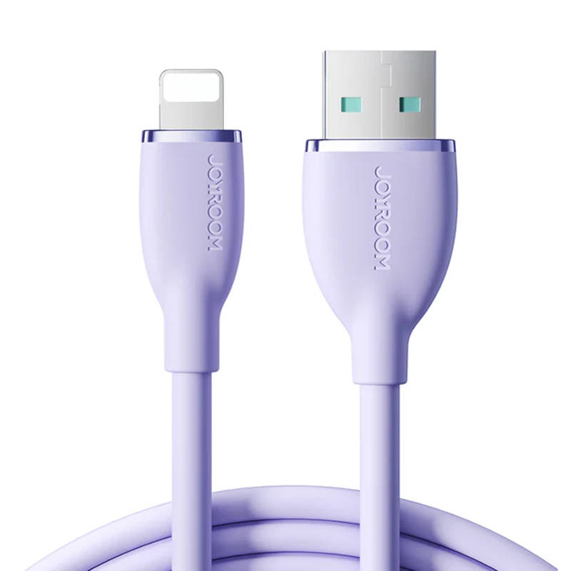 Šareni kabel 3A USB na Lightning SA29-AL3 / 3A / 1,2m (ljubičasti)