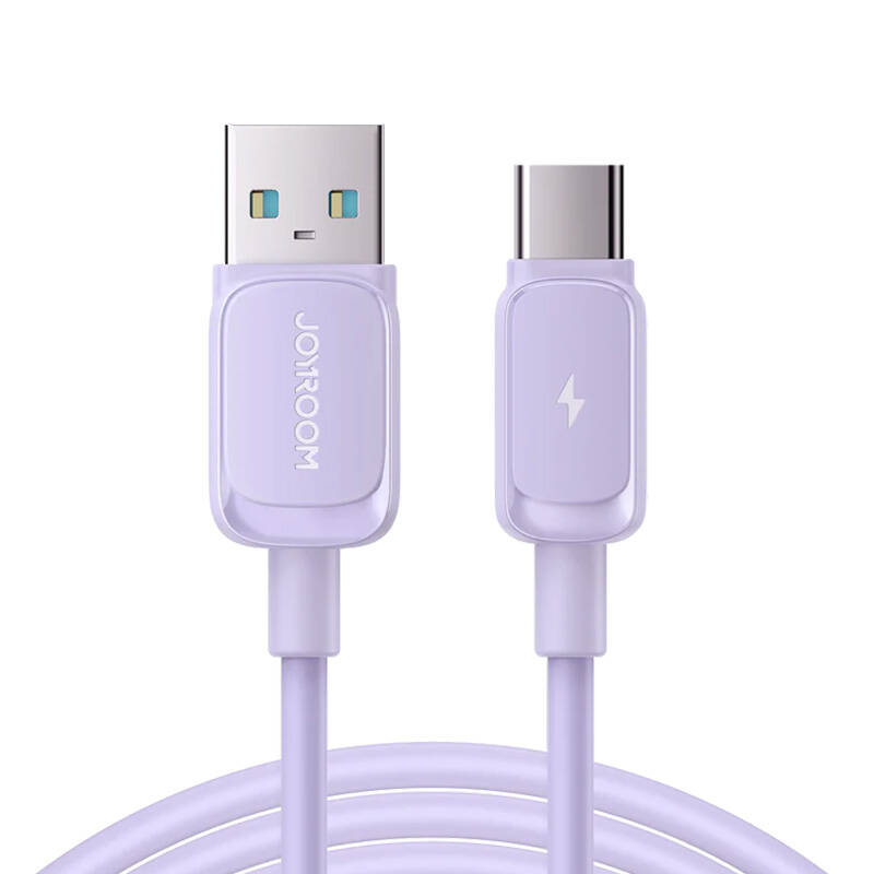 Kabel S-AC027A14 USB na USB C / 3A/ 1,2m (ljubičasti)