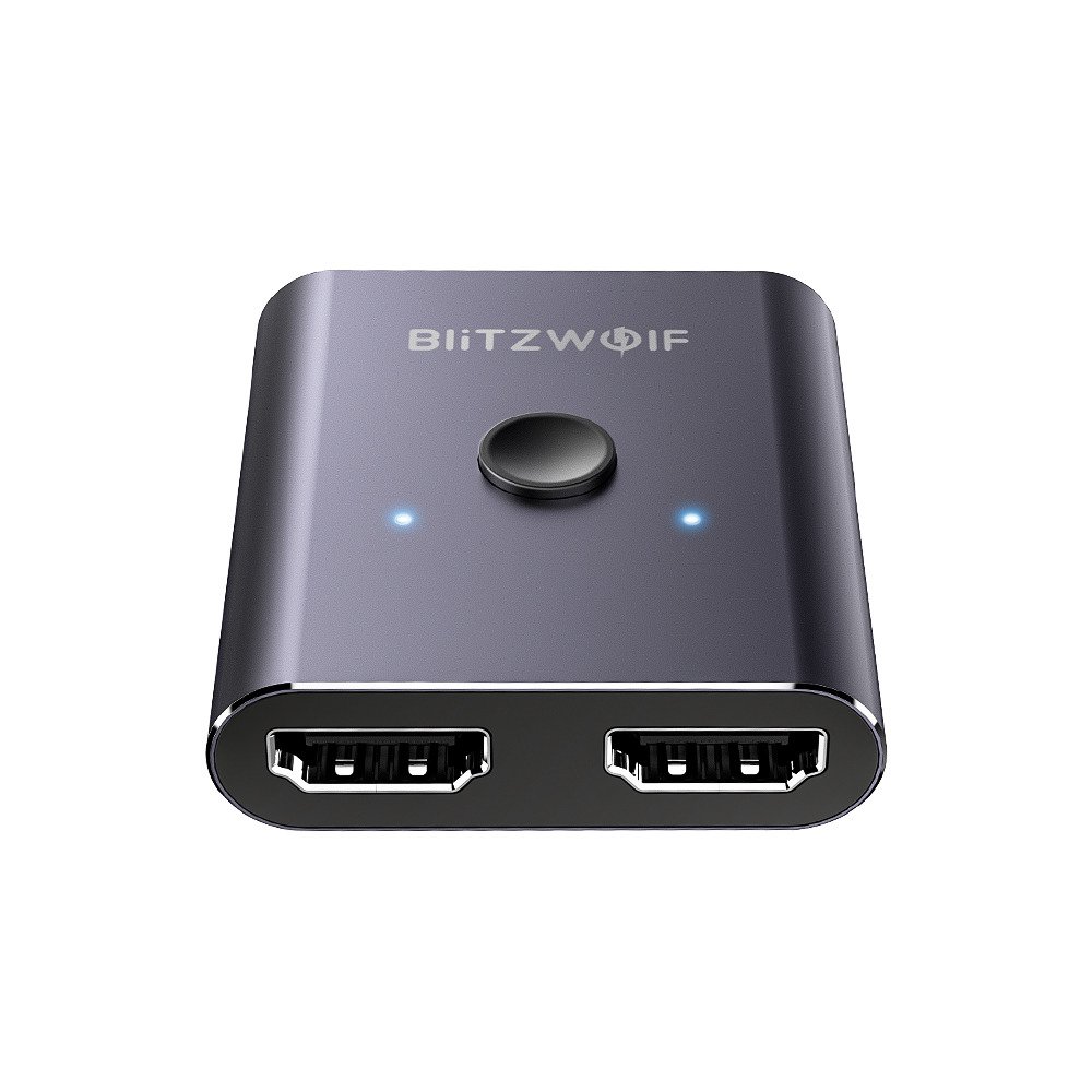 Switch Box BlitzWolf BW-HDC2, HDMI 2x1, 4K (siva)