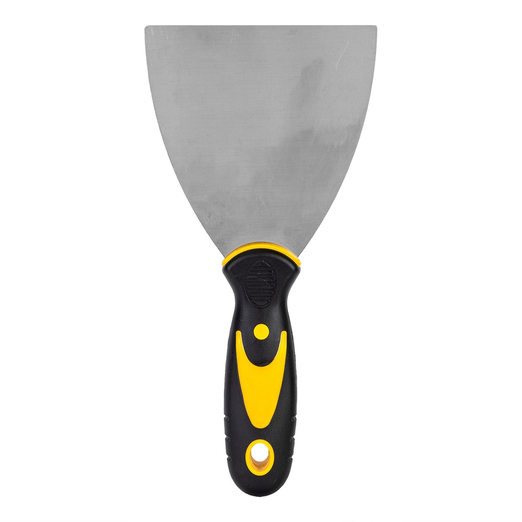 Lopatica za kit 4'' Deli Tools EDL-HD4 (žuta) (paket od 5 komada)