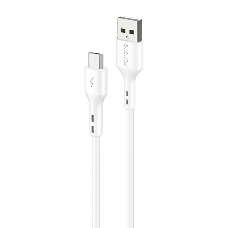 Foneng X36 USB na Micro USB kabel, 3A, 1m (bijeli)