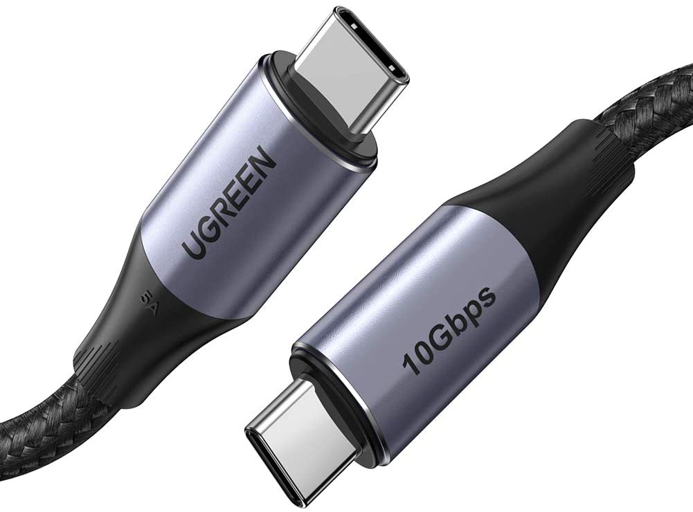 Kabel USB-C na USB-C UGREEN US355 3.1 Gen.2, PD, 5A, 100W, 4K, 10Gbps, 1m (crni)