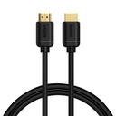 Baseus 2x HDMI 2.0 4K 60Hz kabel, 3D, HDR, 18Gbps, 1m (crni) (paket od 5 komada)