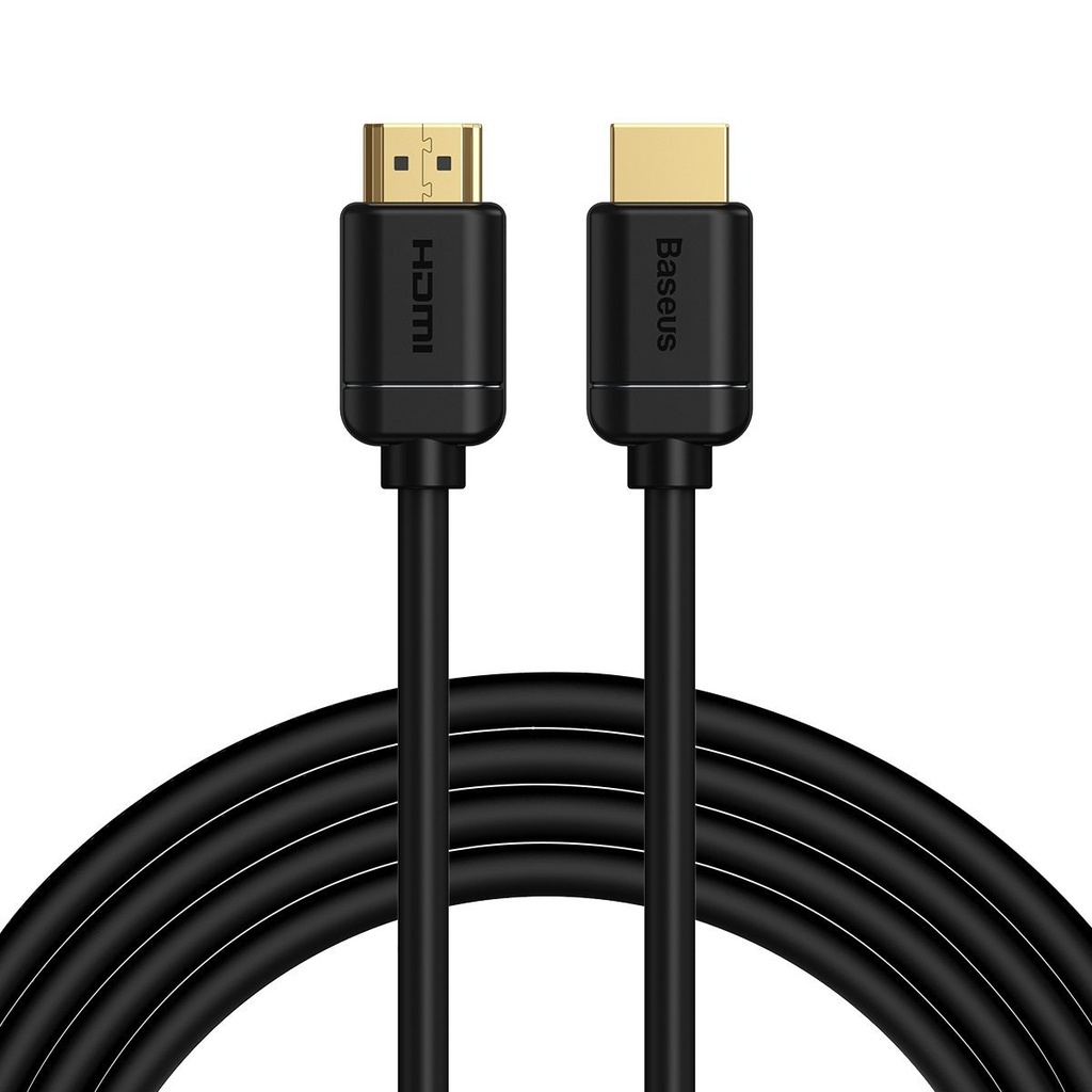 Baseus 2x HDMI 2.0 4K 60Hz kabel, 3D, HDR, 18Gbps, 3m (crni)