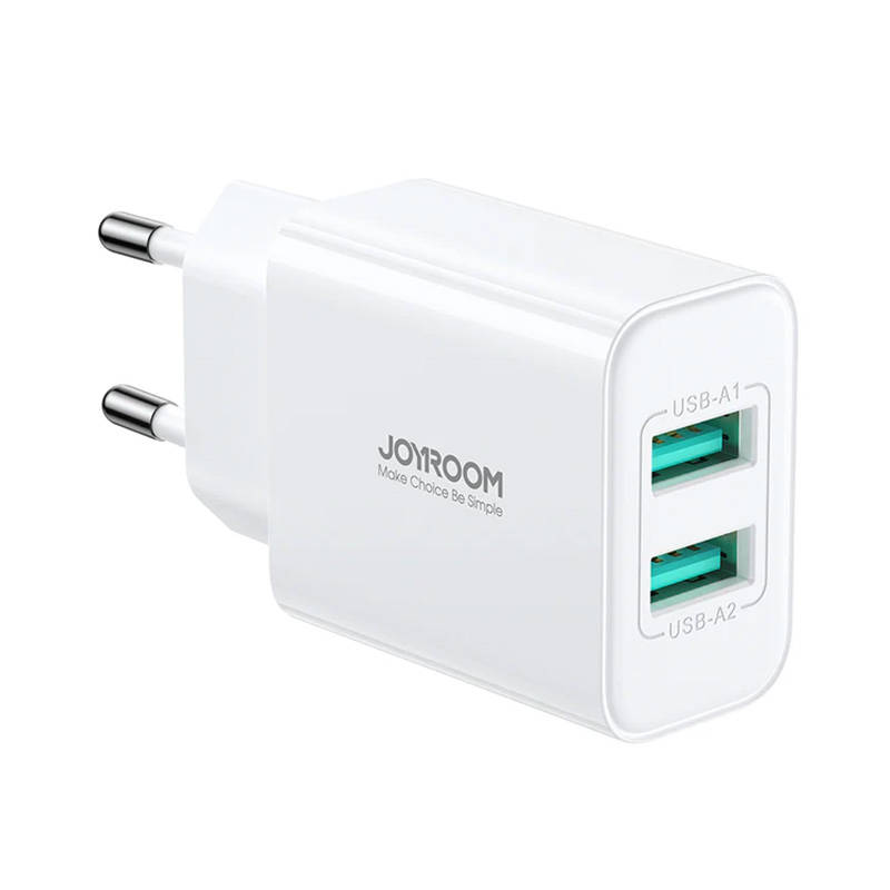 Punjač Joyroom JR-TCN04, 2.1A (EU) 2 USB (bijeli)