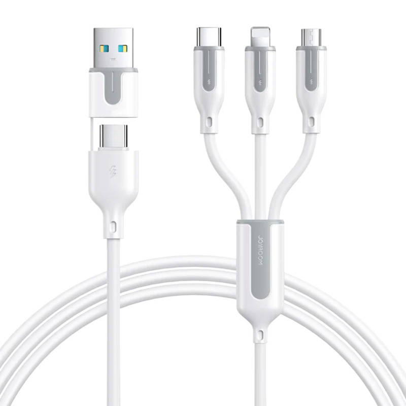 USB kabel Joyroom S-2T3018A15 5u1 USB-C / Lightning / 3.5A /1.2m (bijeli)