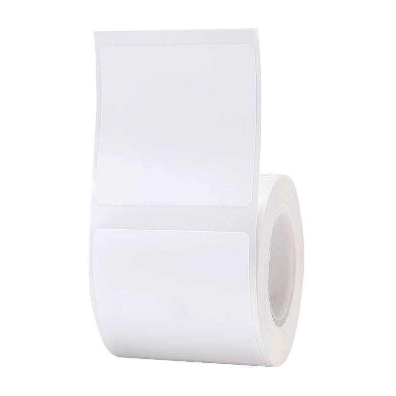 Termo naljepnice Niimbot naljepnice T 40x40mm 180 kom (Bijele) (paket od 5 komada)