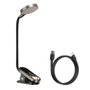 Baseus (DGRAD-0G) Comfort Mini Clip lampa za čitanje (tamno siva)