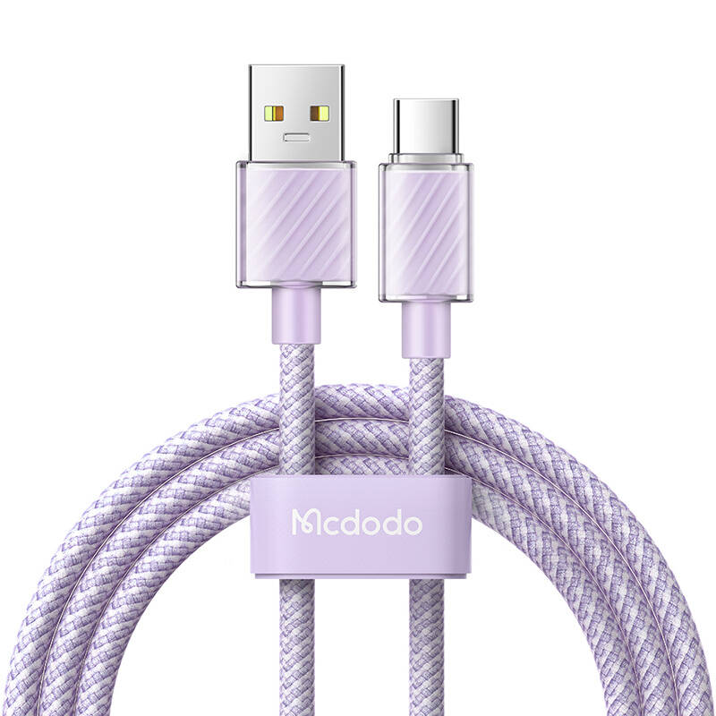 Kabel USB-A na USB-C Mcdodo CA-3655, 100W, 2m (ljubičasti)