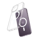 Magnetna maska ​​McDodo za iPhone 15 (prozirna) (paket od 4 komada)