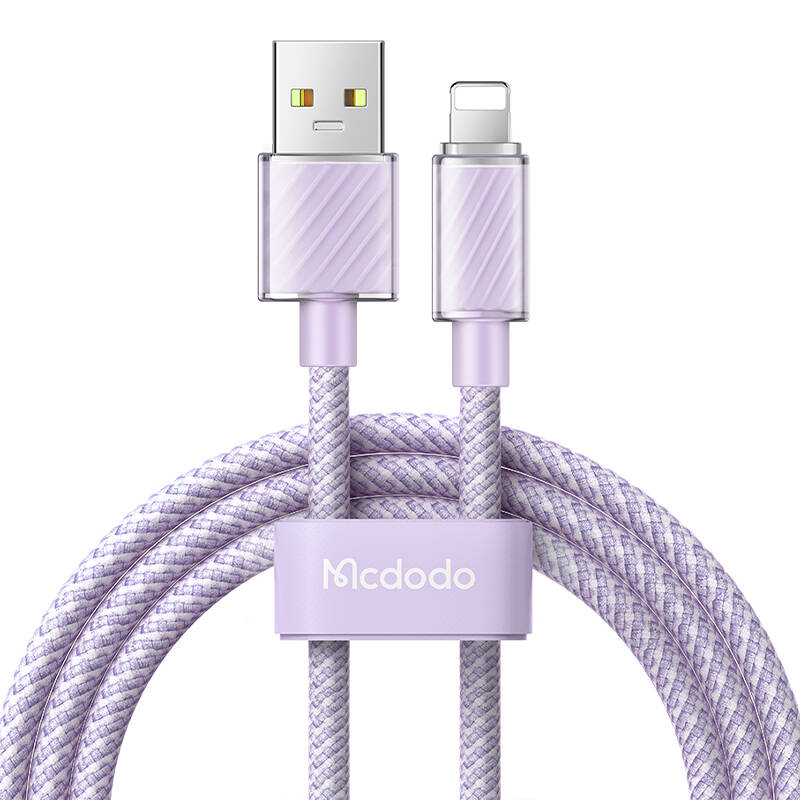 Kabel USB-A na Lightning Mcdodo CA-3642, 1,2m (ljubičasti)