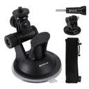 Stakleni auto držač Puluz za GOPRO Hero, DJI Osmo Action PU51 (paket od 5 komada)